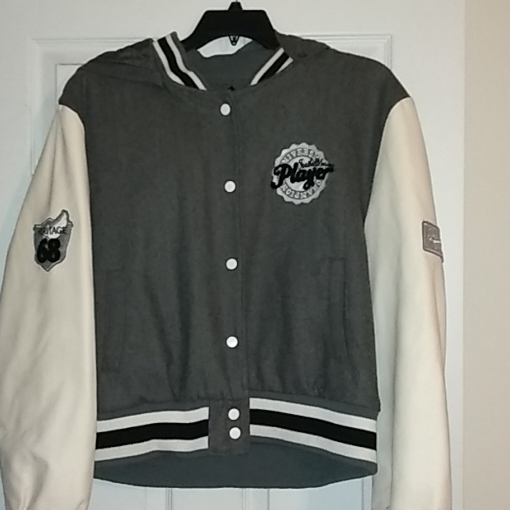 Varsity Winter Coat with hood